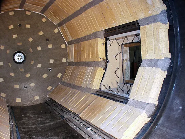 Installation-of-refractory-materials